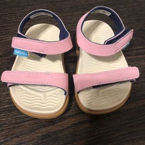 Toddle Girl Native Pink Sandals
